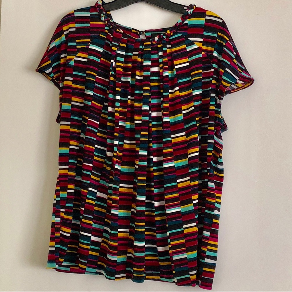 WORTHINGTON | MULTI-COLOR BLOUSE